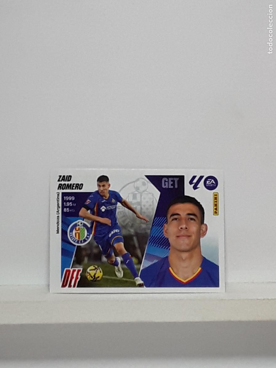 Cromos de f&uacute;tbol: LALIGA ESTE 2025 2026 EA SPORTS 25 26 ALBUM PANINI LIGA N 16 GETAFE MERCADO INVIERNO ZAID ROMERO