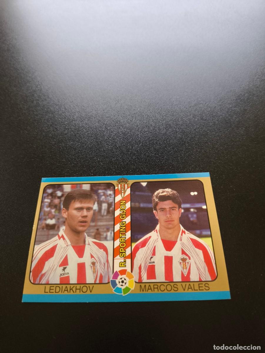 Cromos de f&uacute;tbol: 124 Lediakhov vales SPORTING GIJON MUNDICROMO LIGA FUTBOL TOTAL 1994 1995 94 95 N PANINI LIGA ESTE
