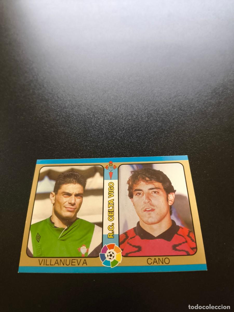 Cromos de f&uacute;tbol: 127 Villanueva / Cano CELTA MUNDICROMO LIGA FUTBOL TOTAL 1994 1995 94 95 NO PANINI LIGA ESTE
