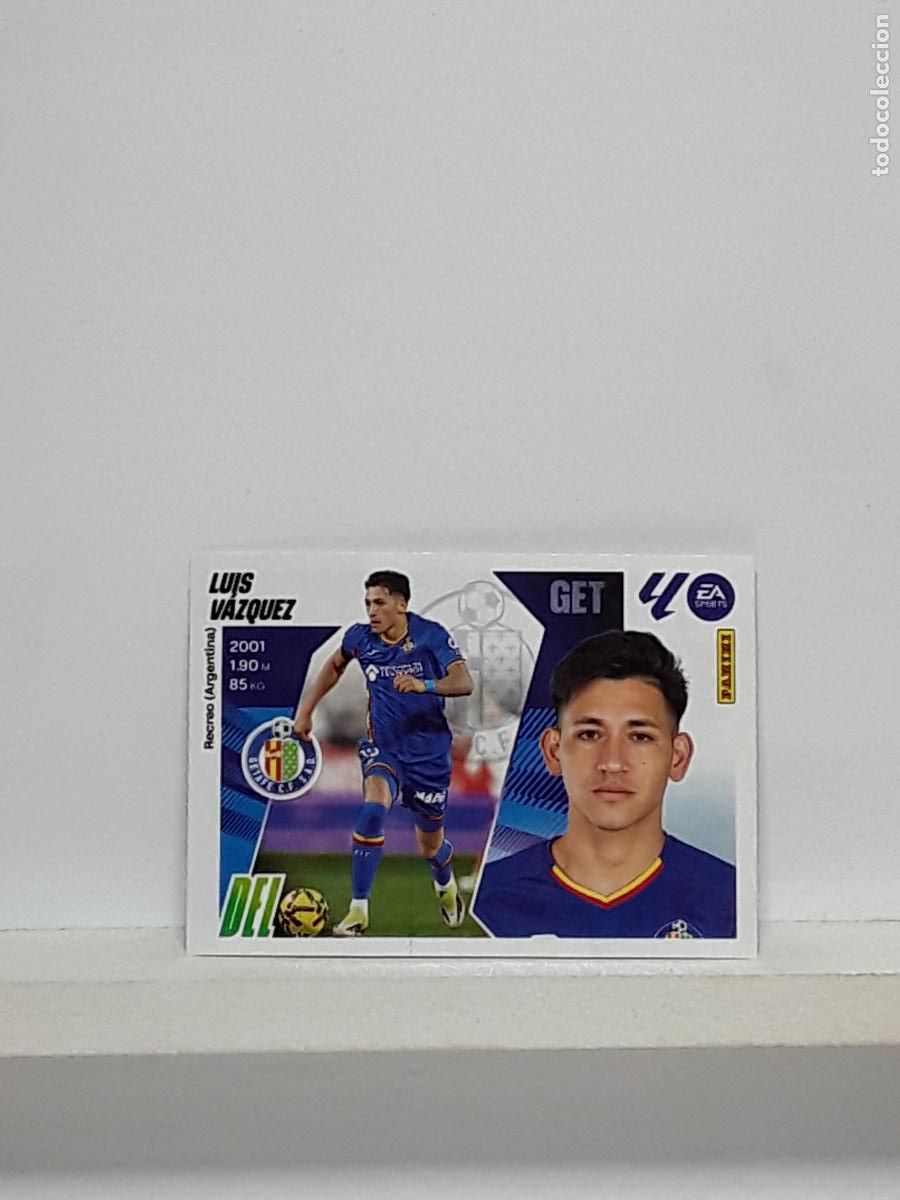 Fu&szlig;ball-Sticker: LALIGA ESTE 2025 2026 EA SPORTS 25 26 ALBUM PANINI LIGA N 18 GETAFE MERCADO INVIERNO LUIS VAZQUEZ
