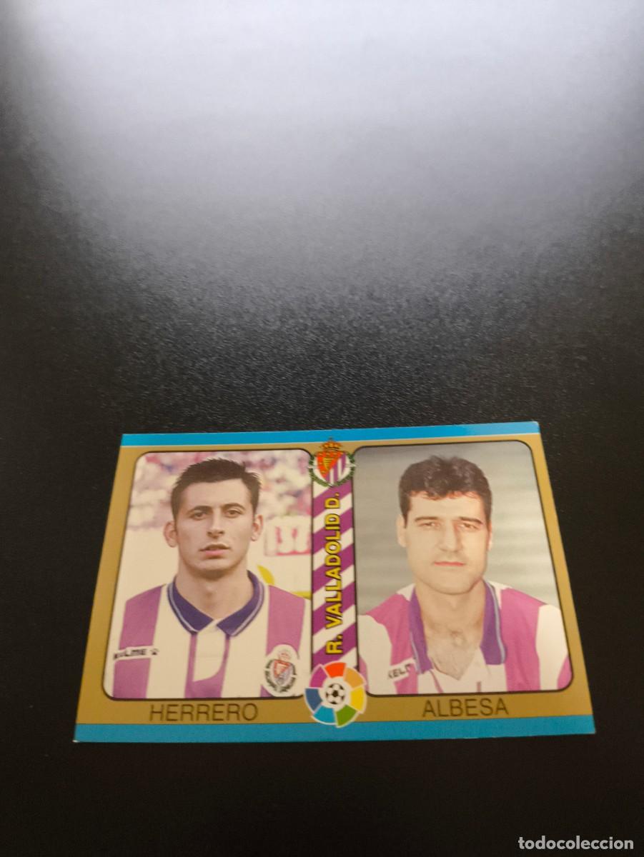 Cromos de f&uacute;tbol: 150 Herrero / Albesa VALLADOLID MUNDICROMO LIGA FUTBOL TOTAL 1994 1995 94 95 NO PANINI LIGA ESTE
