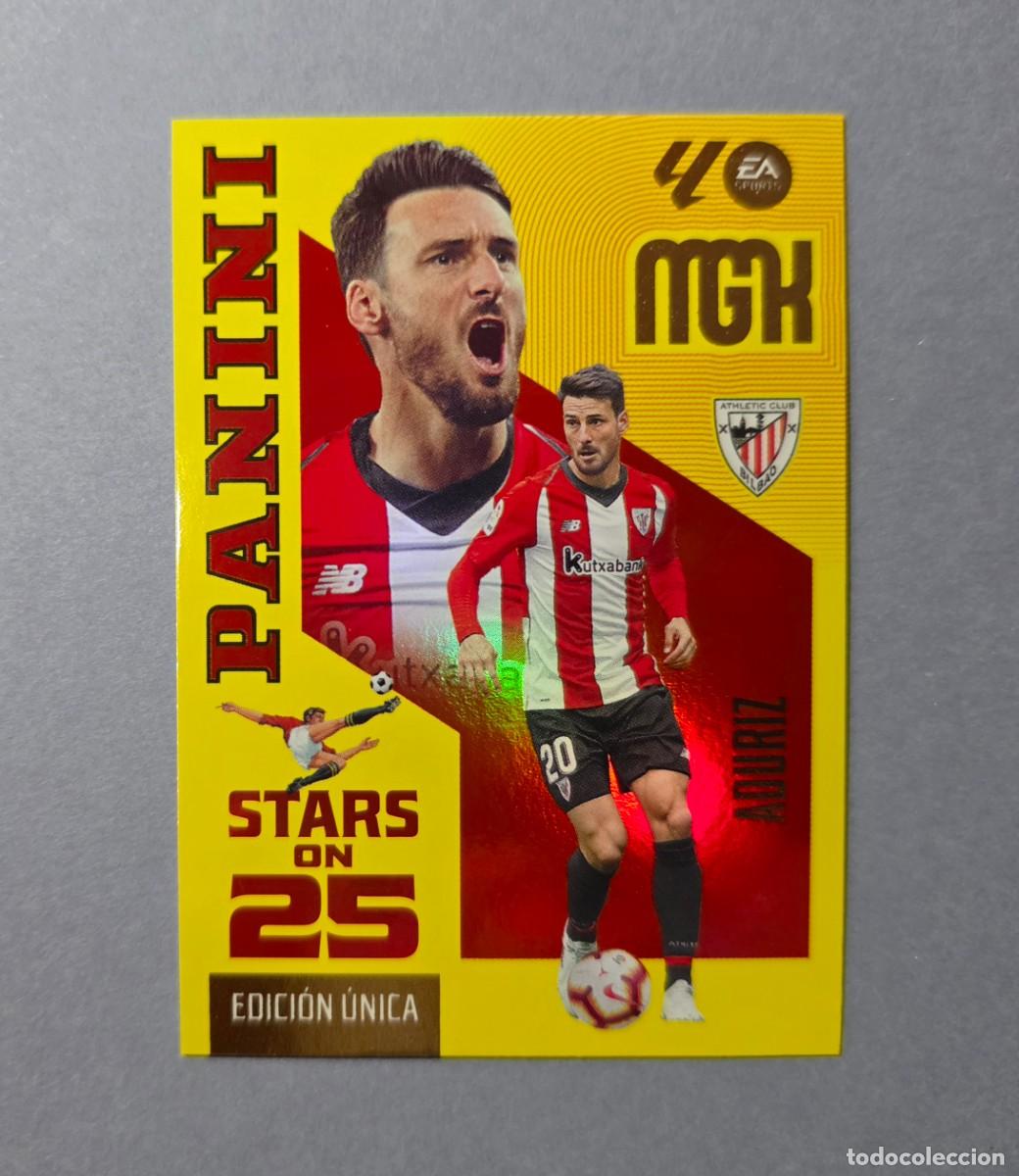 Cromos de f&uacute;tbol: 433 ADURIZ (STARS ON 25) - ATHLETIC BILBAO - MEGACRACKS 2026-27 - MGK 26/27 (NUEVO)