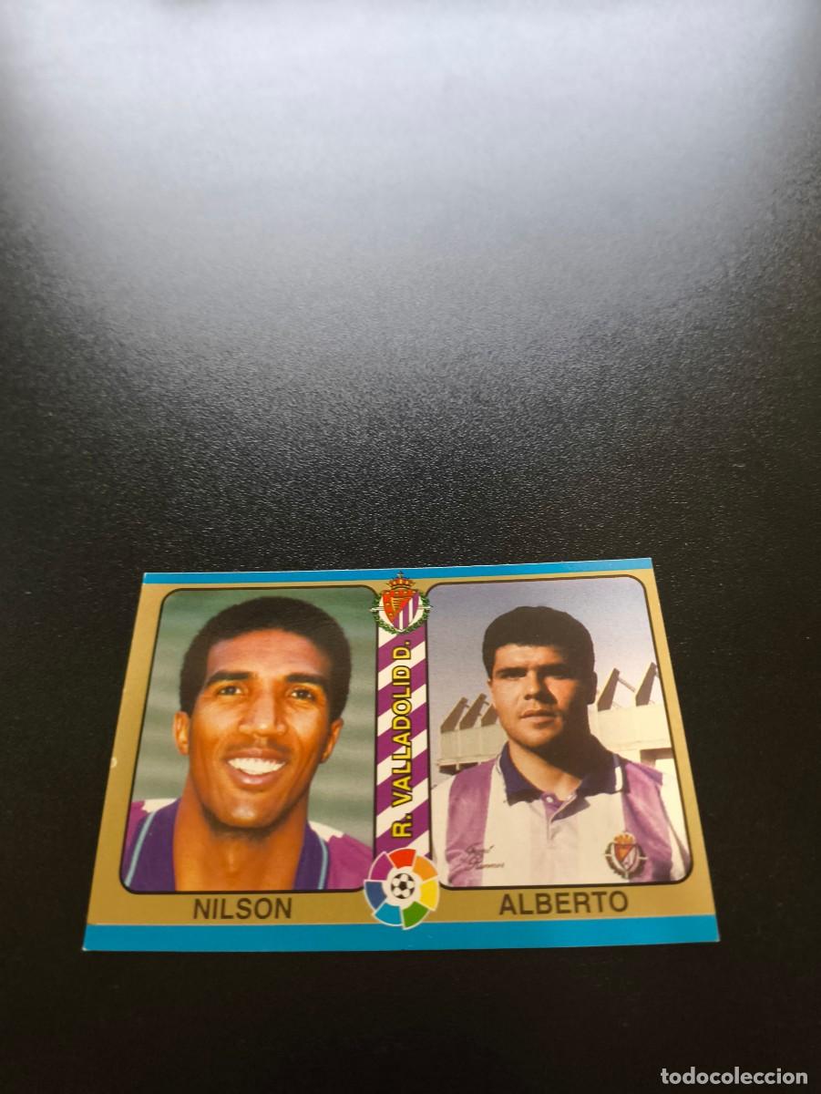 Cromos de f&uacute;tbol: 152 Nilson / Alberto VALLADOLID MUNDICROMO LIGA FUTBOL TOTAL 1994 1995 94 95 NO PANINI LIGA ESTE