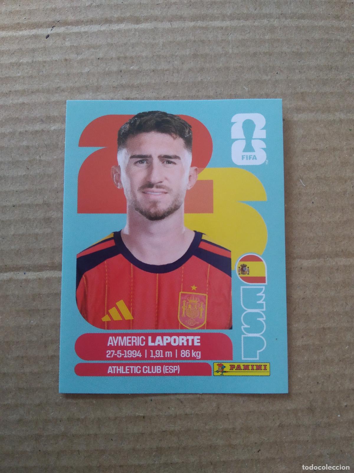 Cromos de f&uacute;tbol: ESP 4 LAPORTE ESPA&Ntilde;A CROMO FUTBOL PANINI MUNDIAL 2026 WORLD CUP COPA DEL MUNDO