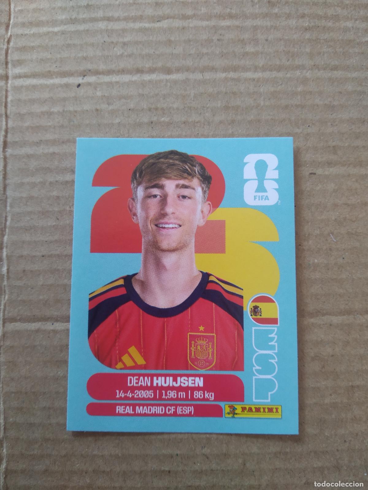 Cromos de f&uacute;tbol: ESP 5 HUIJSEN ROOKIE ESPA&Ntilde;A CROMO FUTBOL PANINI MUNDIAL 2026 WORLD CUP COPA DEL MUNDO