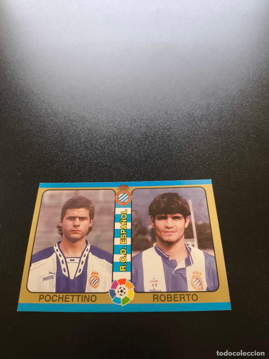 Cromos de f&uacute;tbol: 156 Pochettino / Roberto ESPANYOL MUNDICROMO LIGA FUTBOL TOTAL 1994 1995 94 95 NO PANINI LIGA ESTE