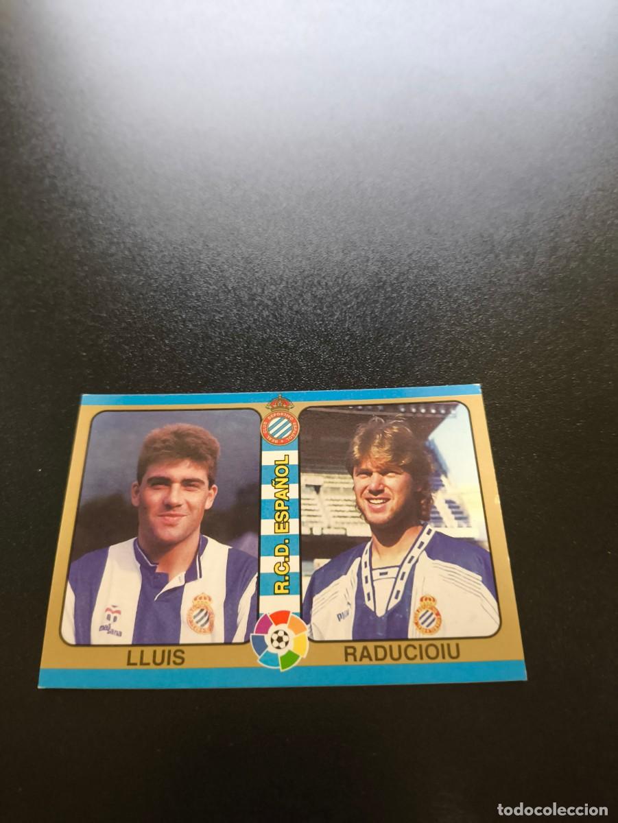 Cromos de f&uacute;tbol: 160 Lluis / Raducioiu ESPANYOL MUNDICROMO LIGA FUTBOL TOTAL 1994 1995 94 95 NO PANINI LIGA ESTE
