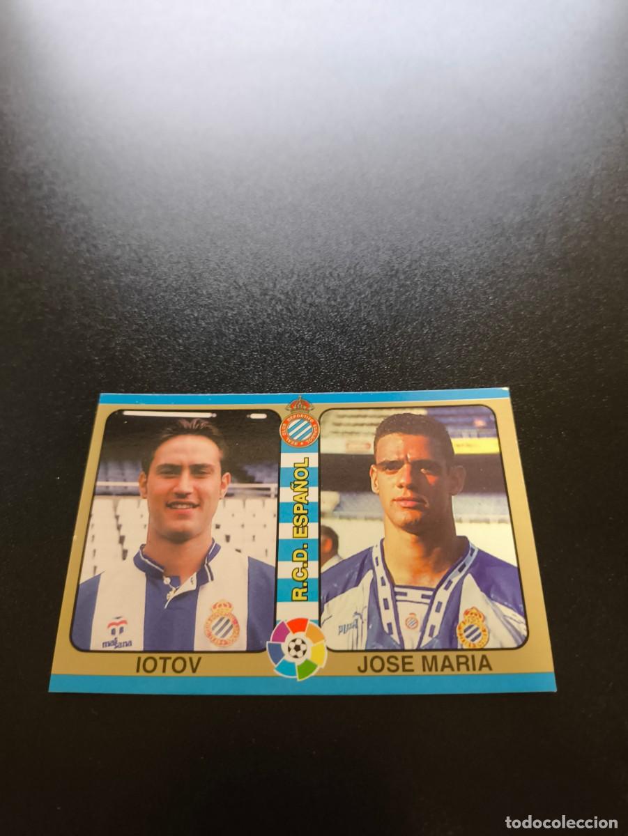 Cromos de f&uacute;tbol: 161 Iotov / Jose Maria ESPANYOL MUNDICROMO LIGA FUTBOL TOTAL 1994 1995 94 95 NO PANINI LIGA ESTE