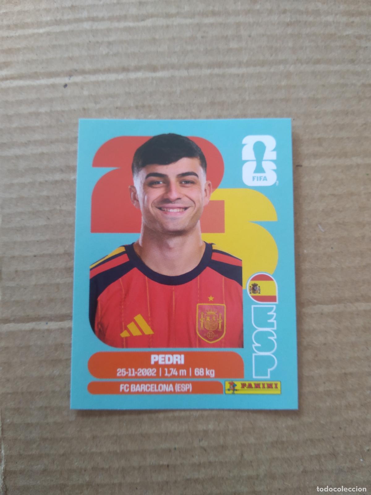 Cromos de f&uacute;tbol: ESP 11 PEDRI ESPA&Ntilde;A CROMO FUTBOL PANINI MUNDIAL 2026 WORLD CUP COPA DEL MUNDO