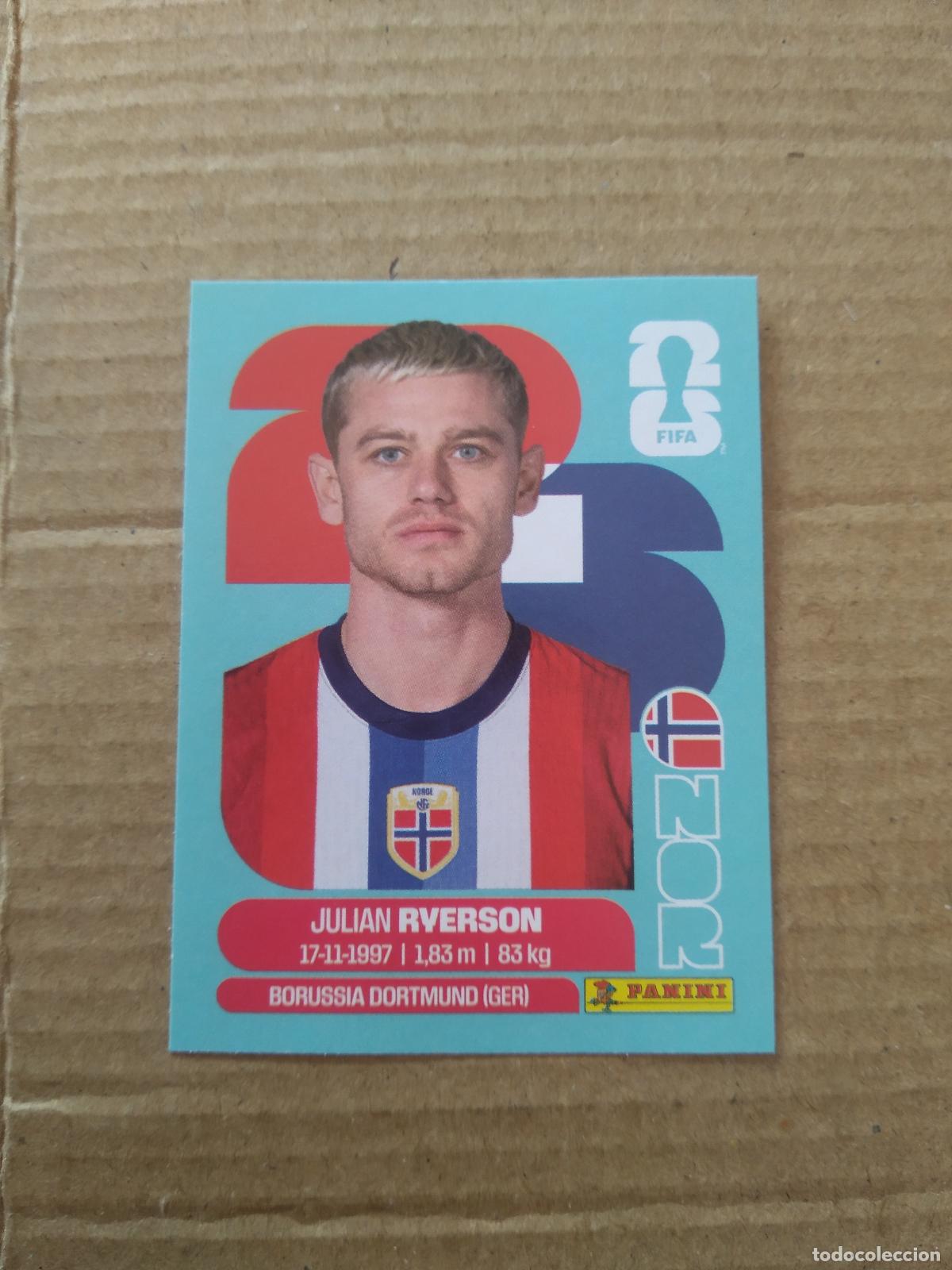 Cromos de f&uacute;tbol: NOR 3 JULIAN RYERSON NORUEGA CROMO FUTBOL PANINI MUNDIAL 2026 WORLD CUP COPA DEL MUNDO
