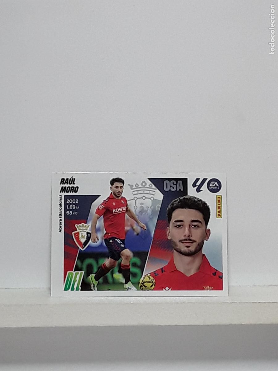 Cromos de Futebol: LALIGA ESTE 2025 2026 EA SPORTS 25 26 ALBUM PANINI LIGA N 25 OSASUNA MERCADO INVIERNO RAUL MORO