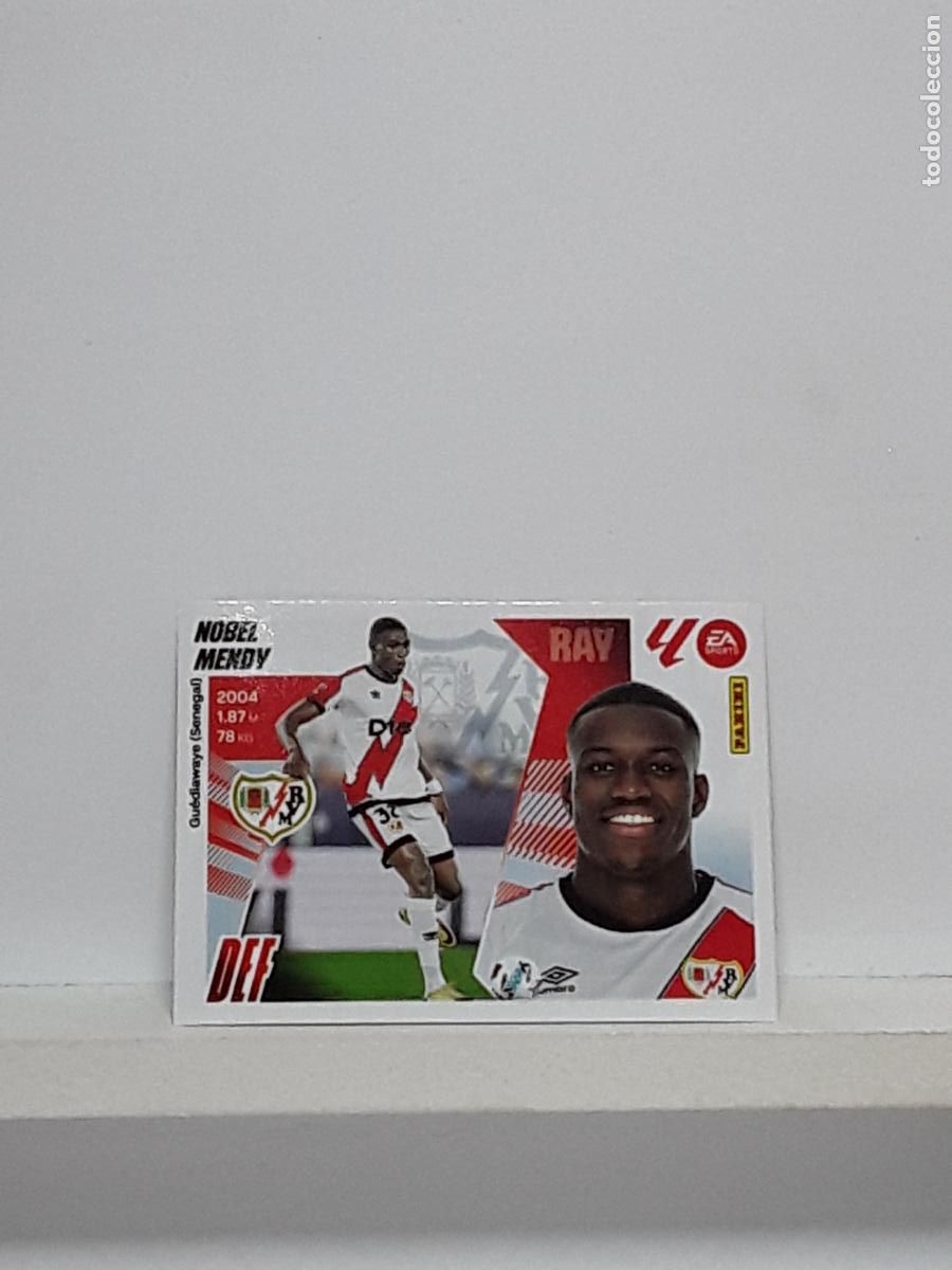 Cromos de f&uacute;tbol: LALIGA ESTE 2025 2026 EA SPORTS 25 26 ALBUM PANINI LIGA N 28 RAYO VALLECANO MERCADO INVIERNO MENDY