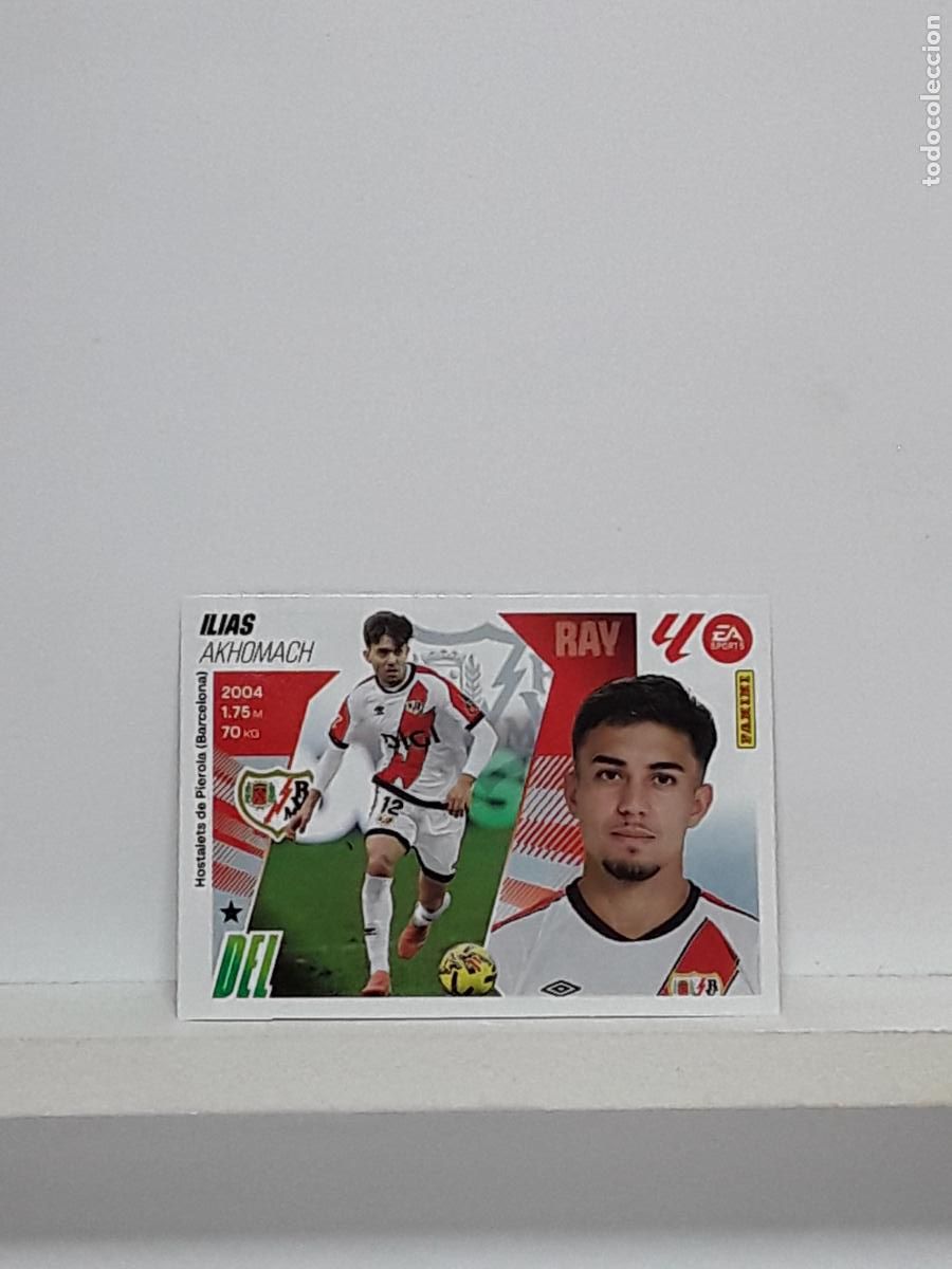 Cromos de f&uacute;tbol: LALIGA ESTE 2025 2026 EA SPORTS 25 26 ALBUM PANINI LIGA N 30 RAYO VALLECANO MERCADO INVIERNO ILIAS