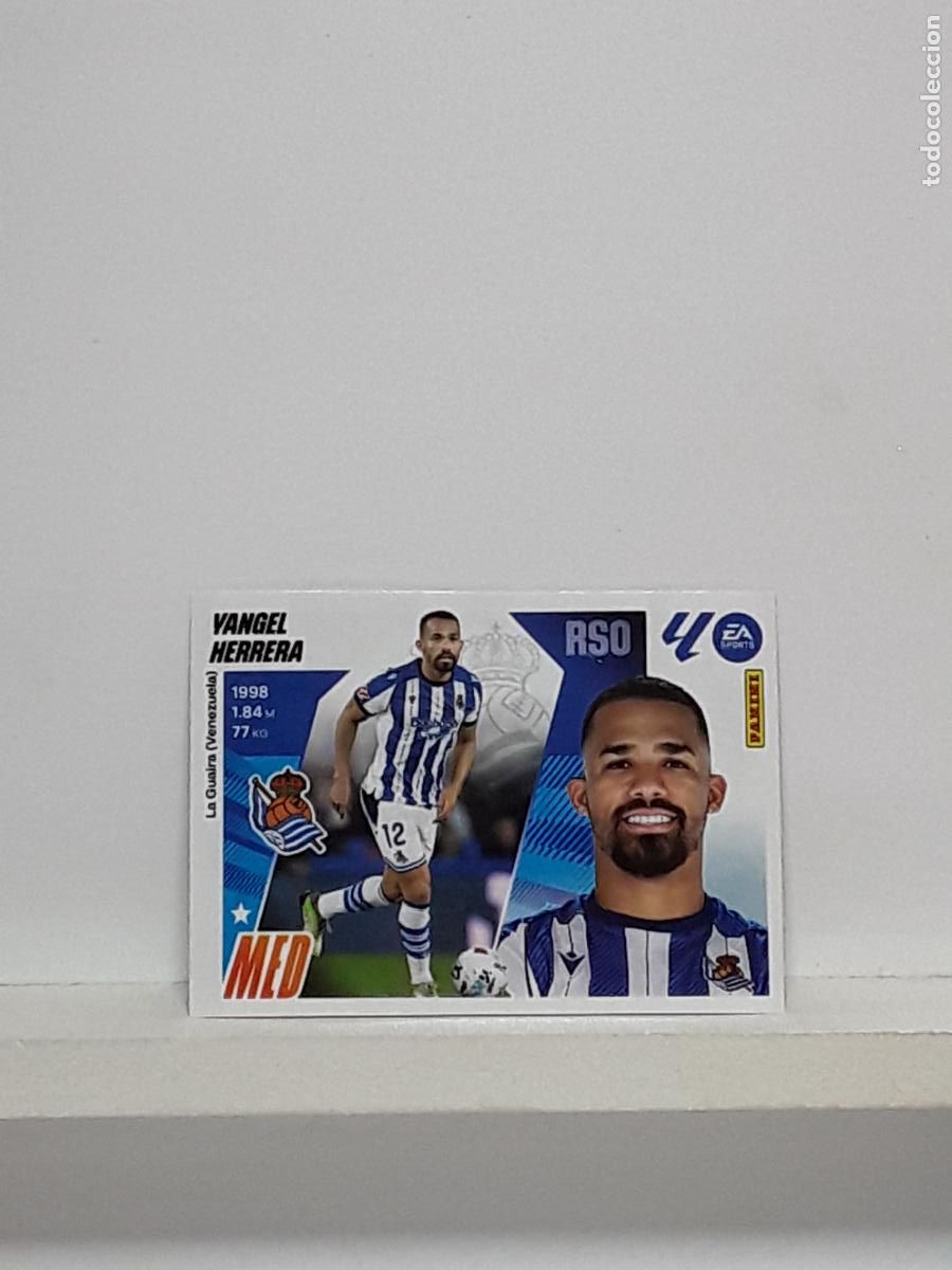 Cromos de f&uacute;tbol: LALIGA ESTE 2025 2026 EA SPORTS 25 26 ALBUM PANINI LIGA N 31 REAL SOCIEDAD MERCADO INVIERNO YANGEL