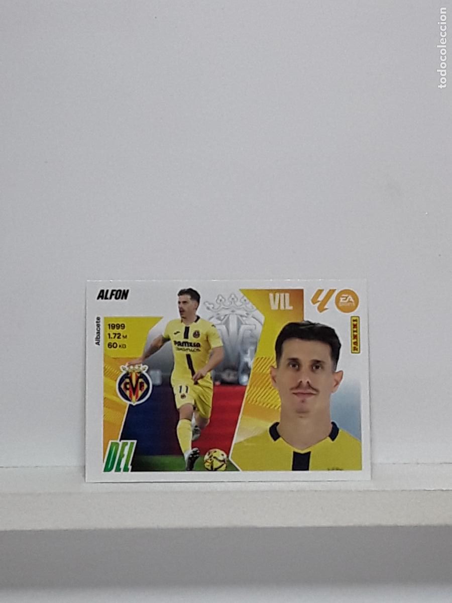 Cromos de f&uacute;tbol: LALIGA ESTE 2025 2026 EA SPORTS 25 26 ALBUM PANINI LIGA N 38 VILLARREAL MERCADO INVIERNO ALFON