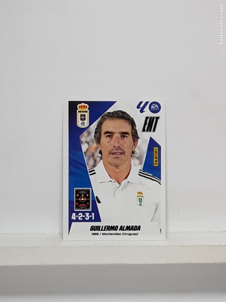 Cromos de f&uacute;tbol: LALIGA ESTE 2025 2026 EA SPORTS 25 26 ALBUM PANINI LIGA N 41 OVIEDO MERCADO INVIERNO GUILLERM ALMADA