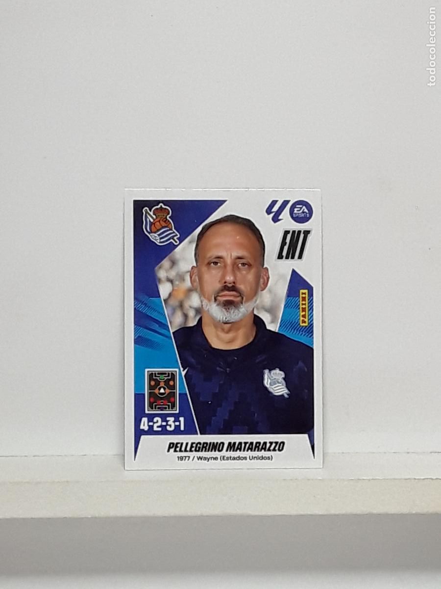 Cromos de f&uacute;tbol: LALIGA ESTE 2025 2026 EA SPORTS 25 26 ALBUM PANINI LIGA N 42 REAL SOCIEDAD MERCAD INVIERNO MATARAZZO