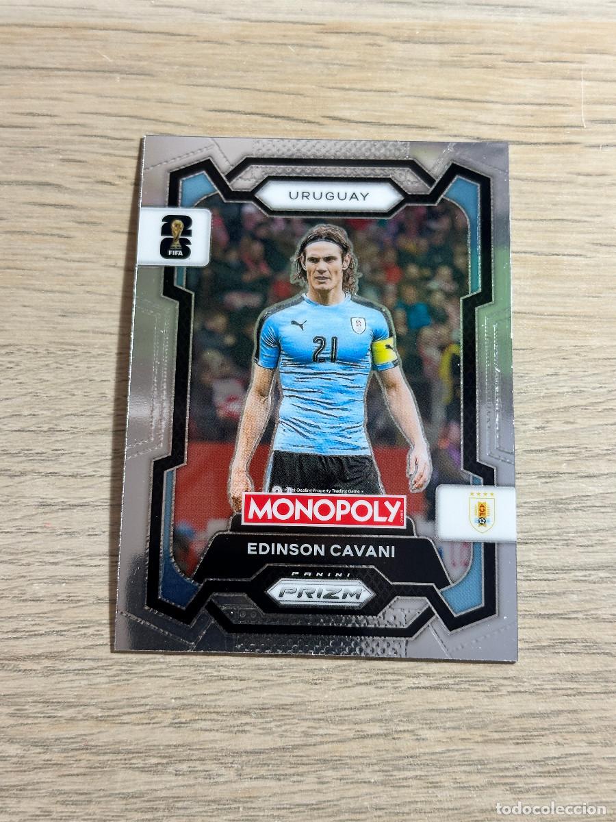 Cromos de f&uacute;tbol: EDISON CAVANI 70 URUGUAY WORLD CUP 2026 PANINI PRIZM MONOPOLY