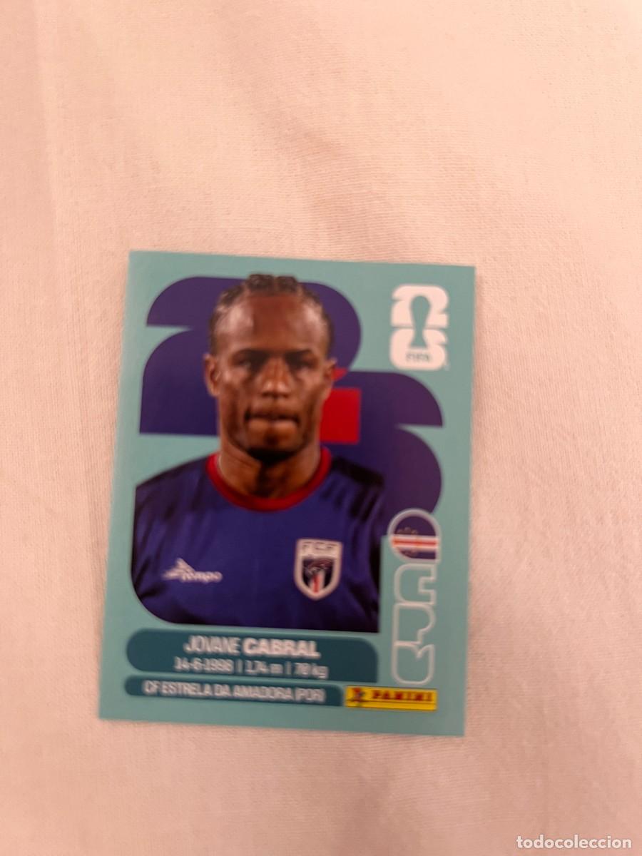 Cromos de f&uacute;tbol: JOVANE CABRAL SELECCI&Oacute;N CABO VERDE 16 PANINI MUNDIAL FIFA WORLD CUP 2026 PANINI