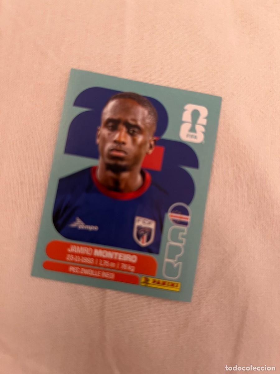 Cromos de f&uacute;tbol: JAMIRO MONTEIRO SELECCI&Oacute;N CABO VERDE 12 PANINI MUNDIAL FIFA WORLD CUP 2026 PANINI