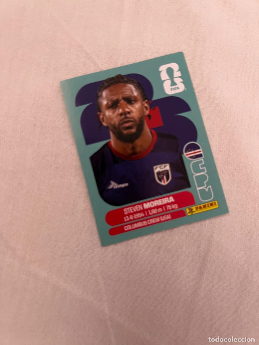 Cromos de f&uacute;tbol: MOREIRA SELECCI&Oacute;N CABO VERDE 6 PANINI MUNDIAL FIFA WORLD CUP 2026 PANINI