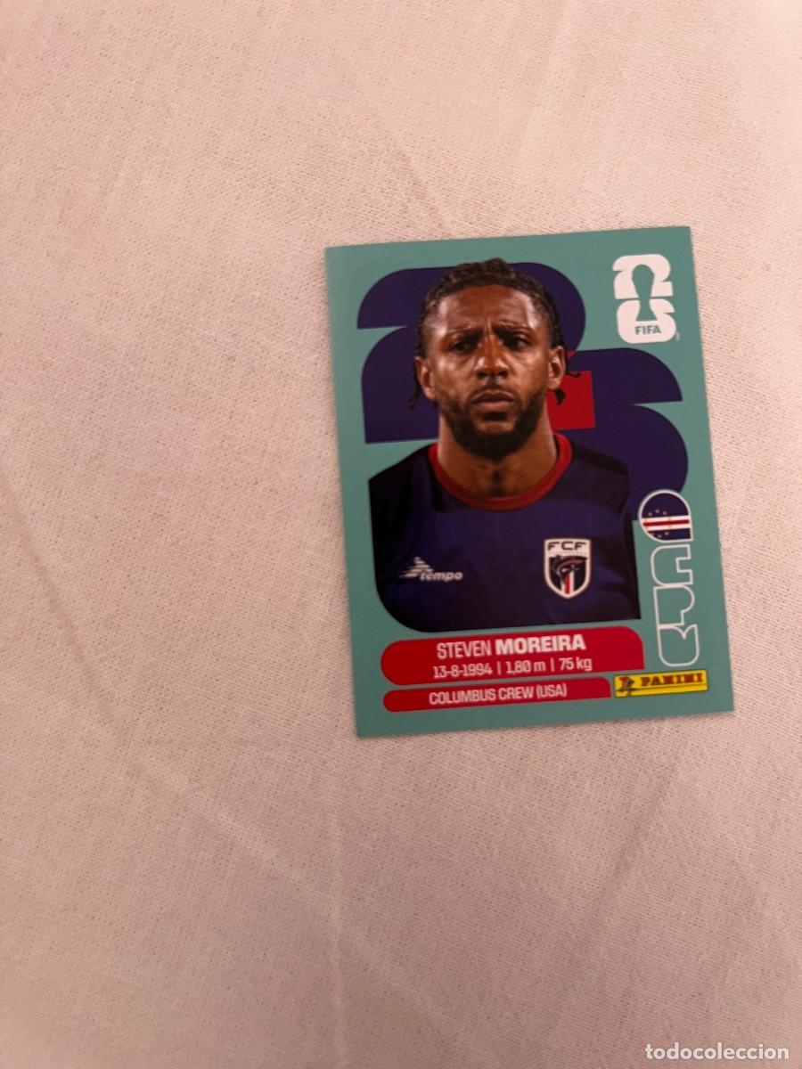 Cromos de f&uacute;tbol: MOREIRA SELECCI&Oacute;N CABO VERDE 6 PANINI MUNDIAL FIFA WORLD CUP 2026 PANINI