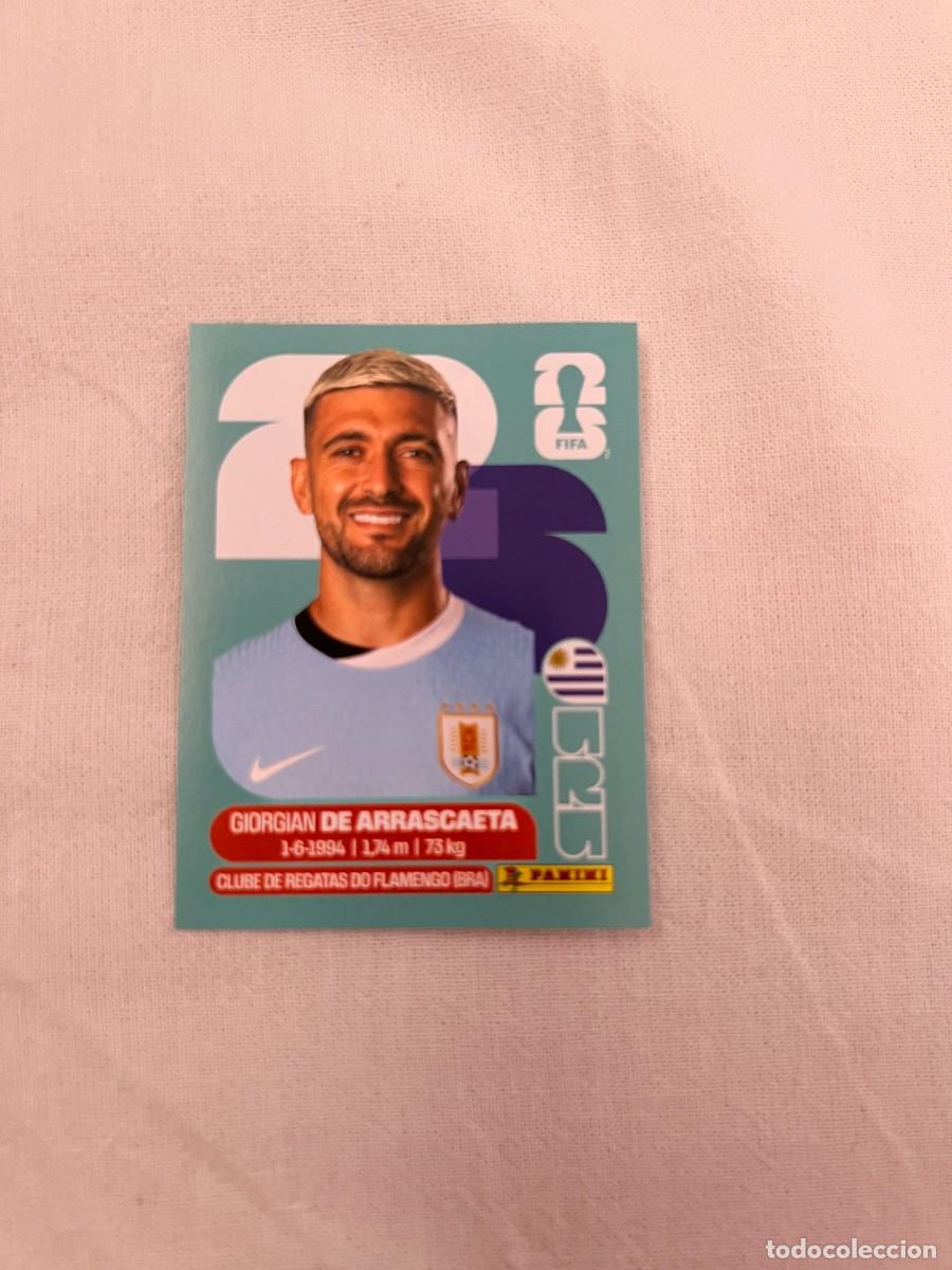 Cromos de f&uacute;tbol: GIORGIAN ARRASCAETA URUGUAY 11 PANINI MUNDIAL FIFA WORLD CUP 2026 PANINI