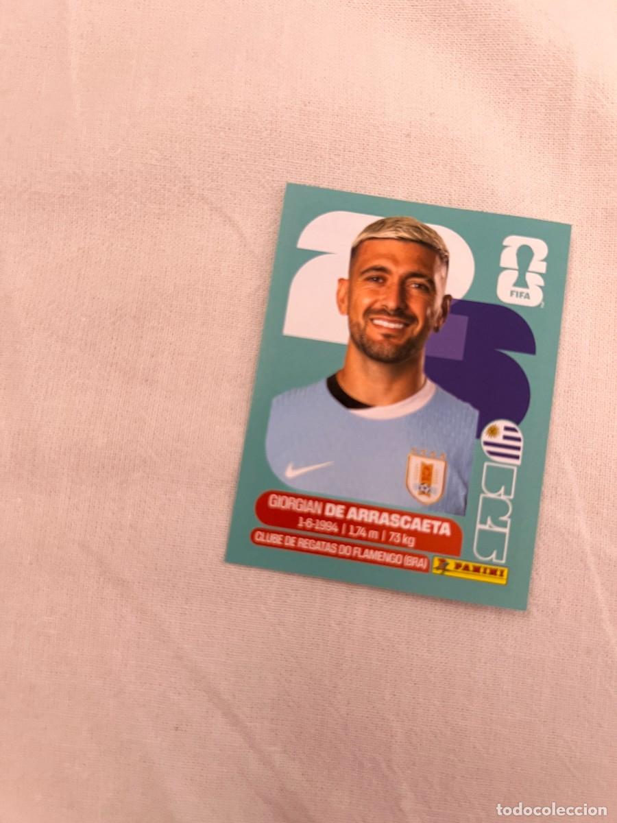 Cromos de f&uacute;tbol: GIORGIAN ARRASCAETA URUGUAY 11 PANINI MUNDIAL FIFA WORLD CUP 2026 PANINI