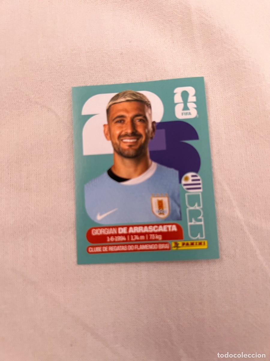 Cromos de f&uacute;tbol: GIORGIAN ARRASCAETA URUGUAY 11 PANINI MUNDIAL FIFA WORLD CUP 2026 PANINI