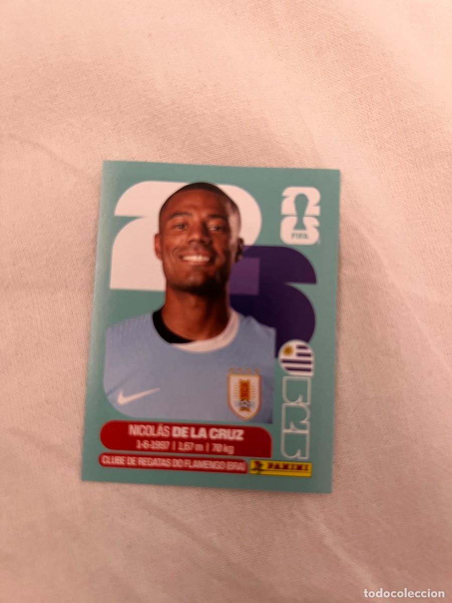 Cromos de f&uacute;tbol: DE LA CRUZ URUGUAY 15 PANINI MUNDIAL FIFA WORLD CUP 2026 PANINI