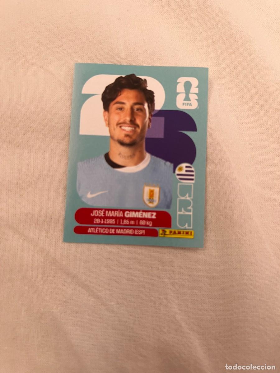 Cromos de f&uacute;tbol: JOSE MARIA GIMENEZ URUGUAY 5 PANINI MUNDIAL FIFA WORLD CUP 2026 PANINI