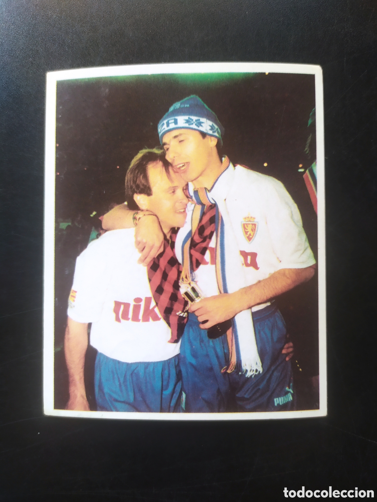 Cromos de f&uacute;tbol: Real Zaragoza historia magic box 1995 cromo n&deg; 241