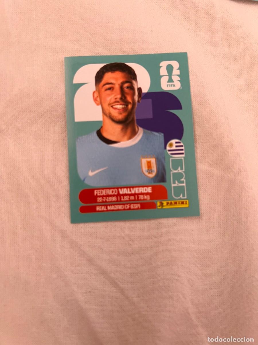 Cromos de f&uacute;tbol: FEDERICO VALVERDE URUGUAY 10 PANINI MUNDIAL FIFA WORLD CUP 2026 PANINI
