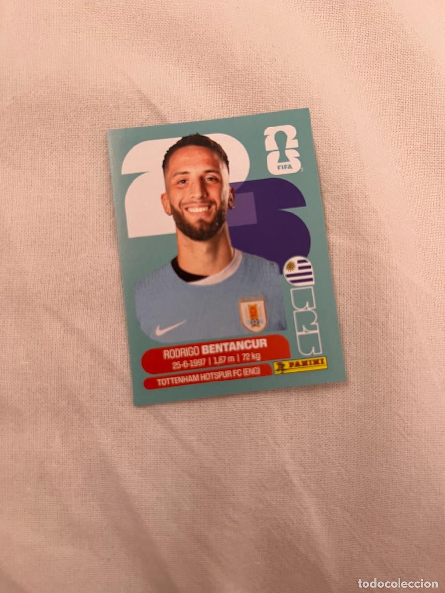 Cromos de f&uacute;tbol: RODRIGO BENTANCUR URUGUAY 12 PANINI MUNDIAL FIFA WORLD CUP 2026 PANINI