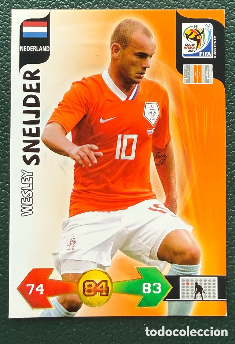 Football Stickers: WESLEY SNEIJDER HOLANDA FICHAS ALBUM ADRENALYN XL MUNDIAL SOUTH AFRICA 2010