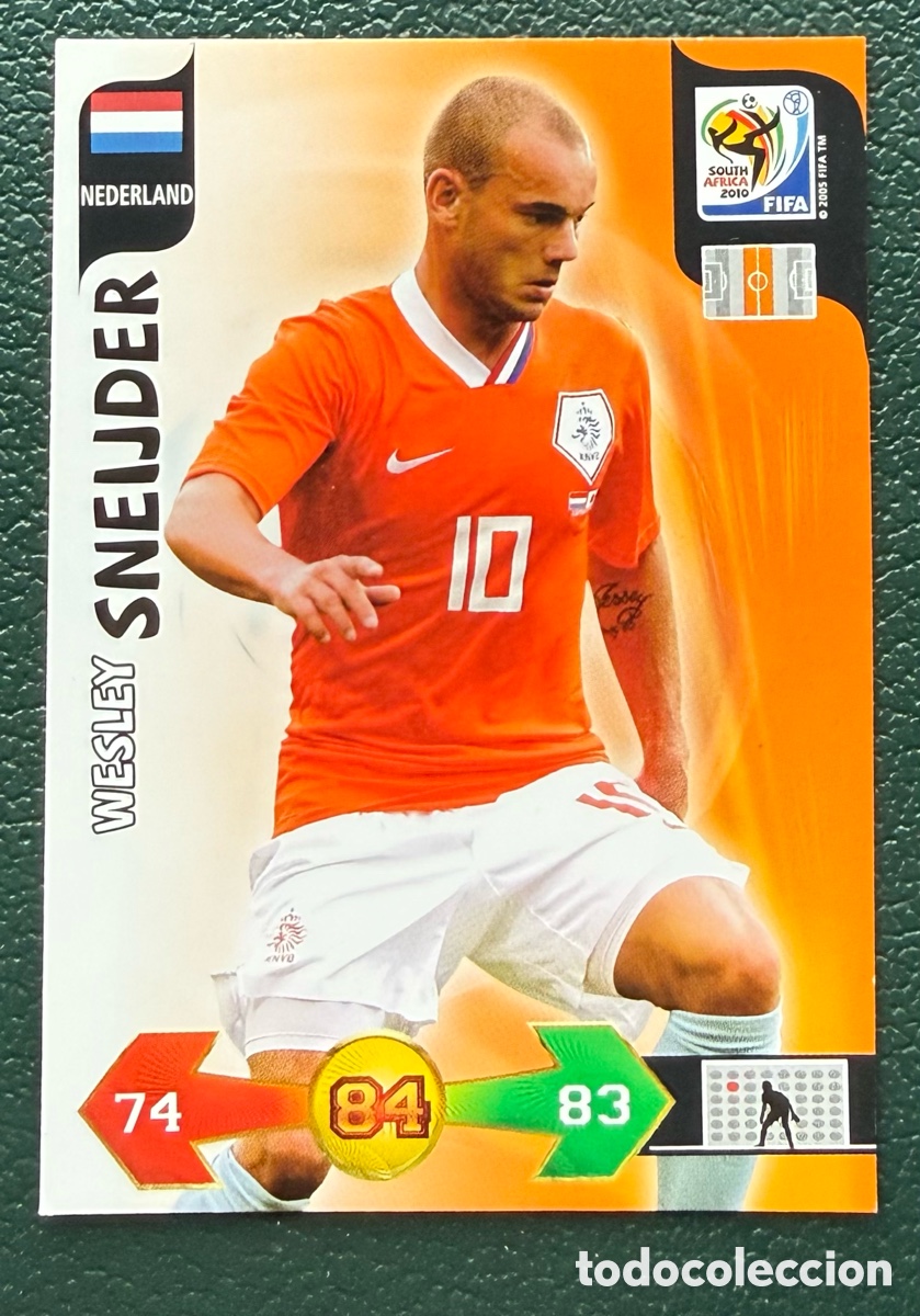 Football Stickers: WESLEY SNEIJDER HOLANDA FICHAS ALBUM ADRENALYN XL MUNDIAL SOUTH AFRICA 2010