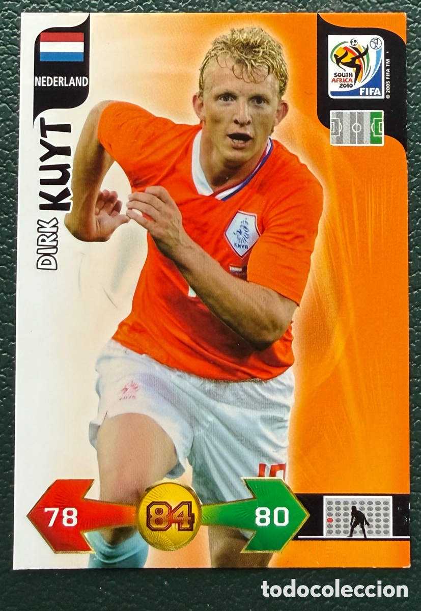Cromos de f&uacute;tbol: DIRK KUYT HOLANDA FICHAS ALBUM ADRENALYN XL MUNDIAL SOUTH AFRICA 2010