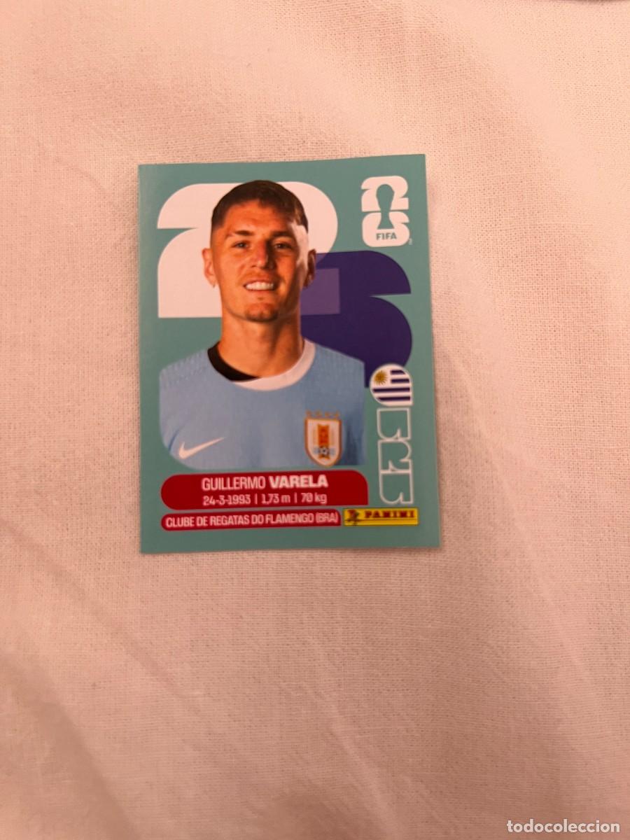 Cromos de f&uacute;tbol: GUILLERMO VARELA URUGUAY 8 PANINI MUNDIAL FIFA WORLD CUP 2026 PANINI