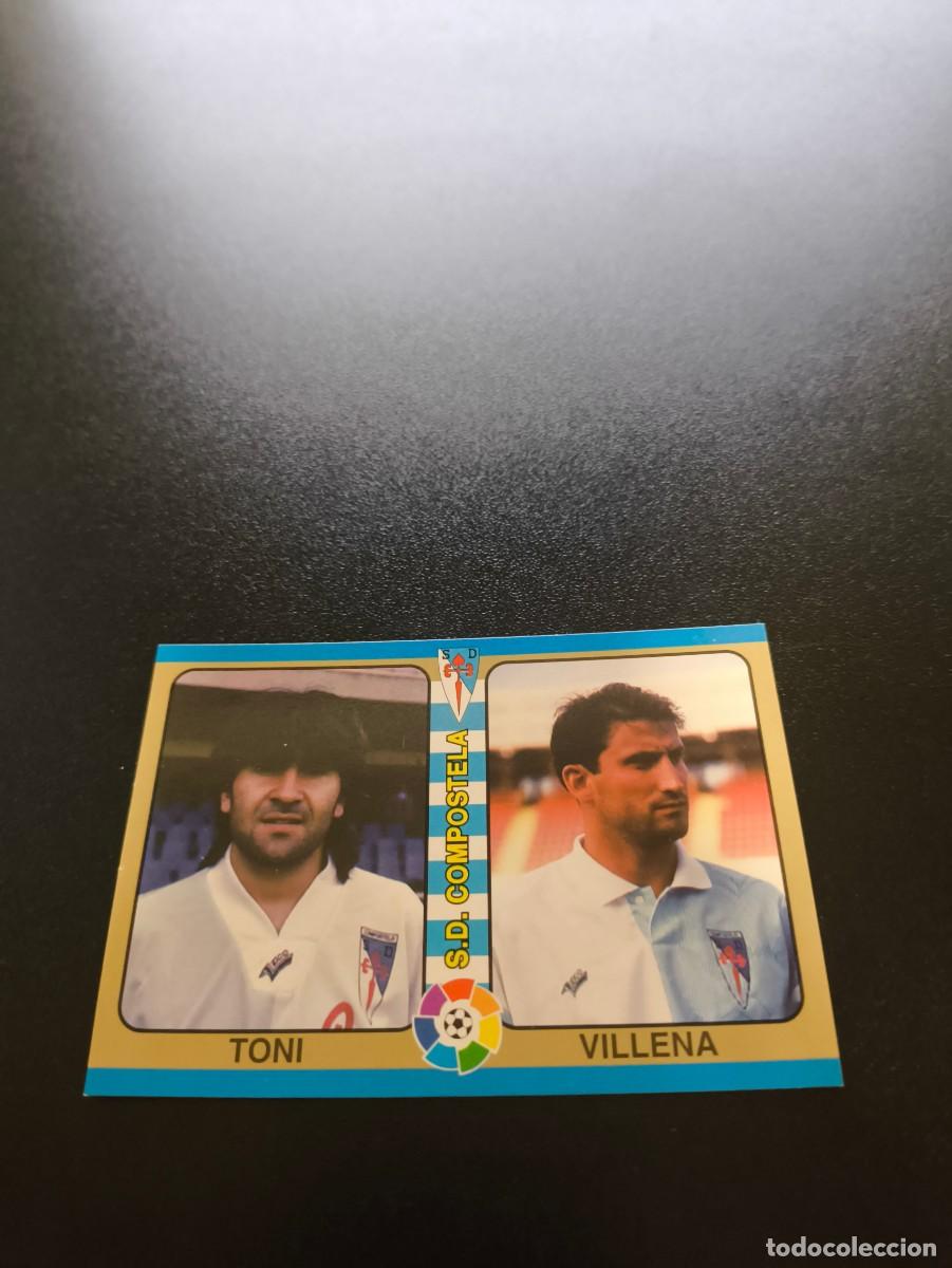 Cromos de f&uacute;tbol: 176 Toni / Villena COMPOSTELA MUNDICROMO LIGA FUTBOL TOTAL 1994 1995 94 95 NO PANINI LIGA ESTE