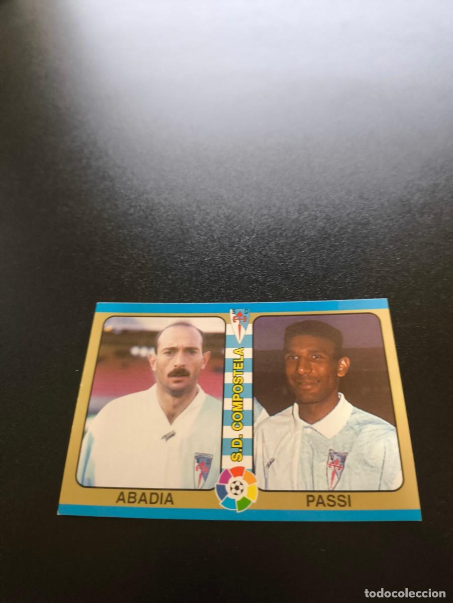 Cromos de f&uacute;tbol: 178 Abadia / Passi COMPOSTELA MUNDICROMO LIGA FUTBOL TOTAL 1994 1995 94 95 NO PANINI LIGA ESTE