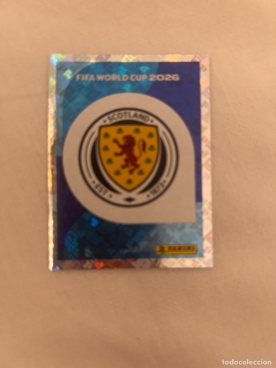 Cromos de f&uacute;tbol: ESCUDO ESCOCIA 1 PANINI MUNDIAL FIFA WORLD CUP 2026 PANINI