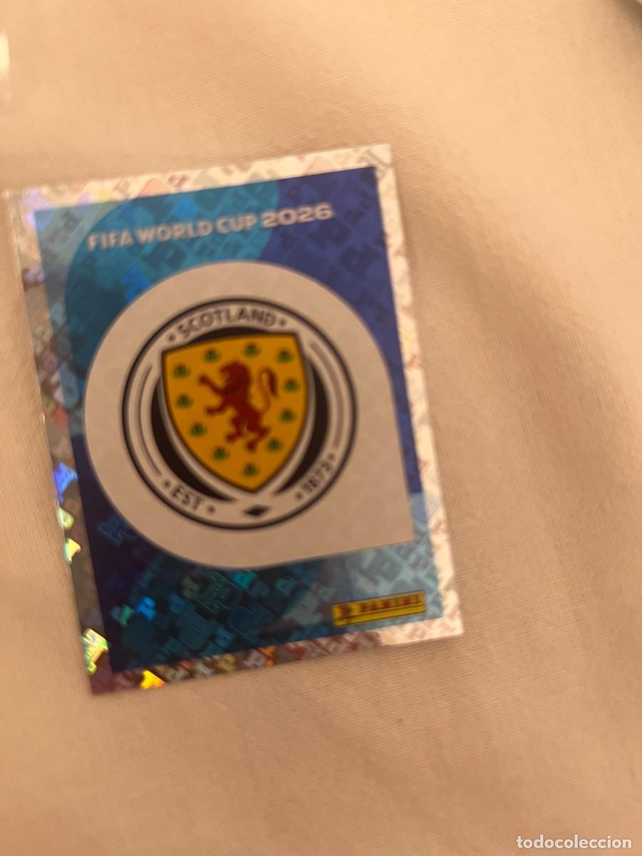 Cromos de f&uacute;tbol: ESCUDO ESCOCIA 1 PANINI MUNDIAL FIFA WORLD CUP 2026 PANINI