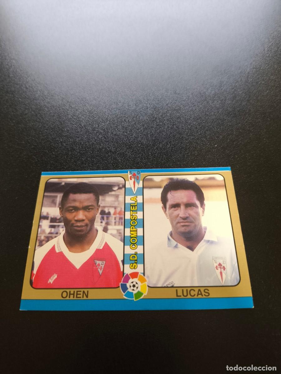 Cromos de f&uacute;tbol: 180 Ohen / Lucas COMPOSTELA MUNDICROMO LIGA FUTBOL TOTAL 1994 1995 94 95 NO PANINI LIGA ESTE