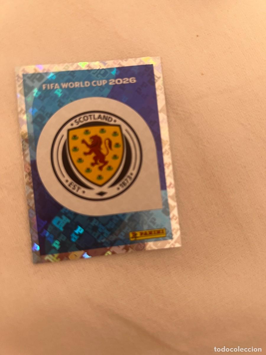 Cromos de f&uacute;tbol: ESCUDO ESCOCIA 1 PANINI MUNDIAL FIFA WORLD CUP 2026 PANINI