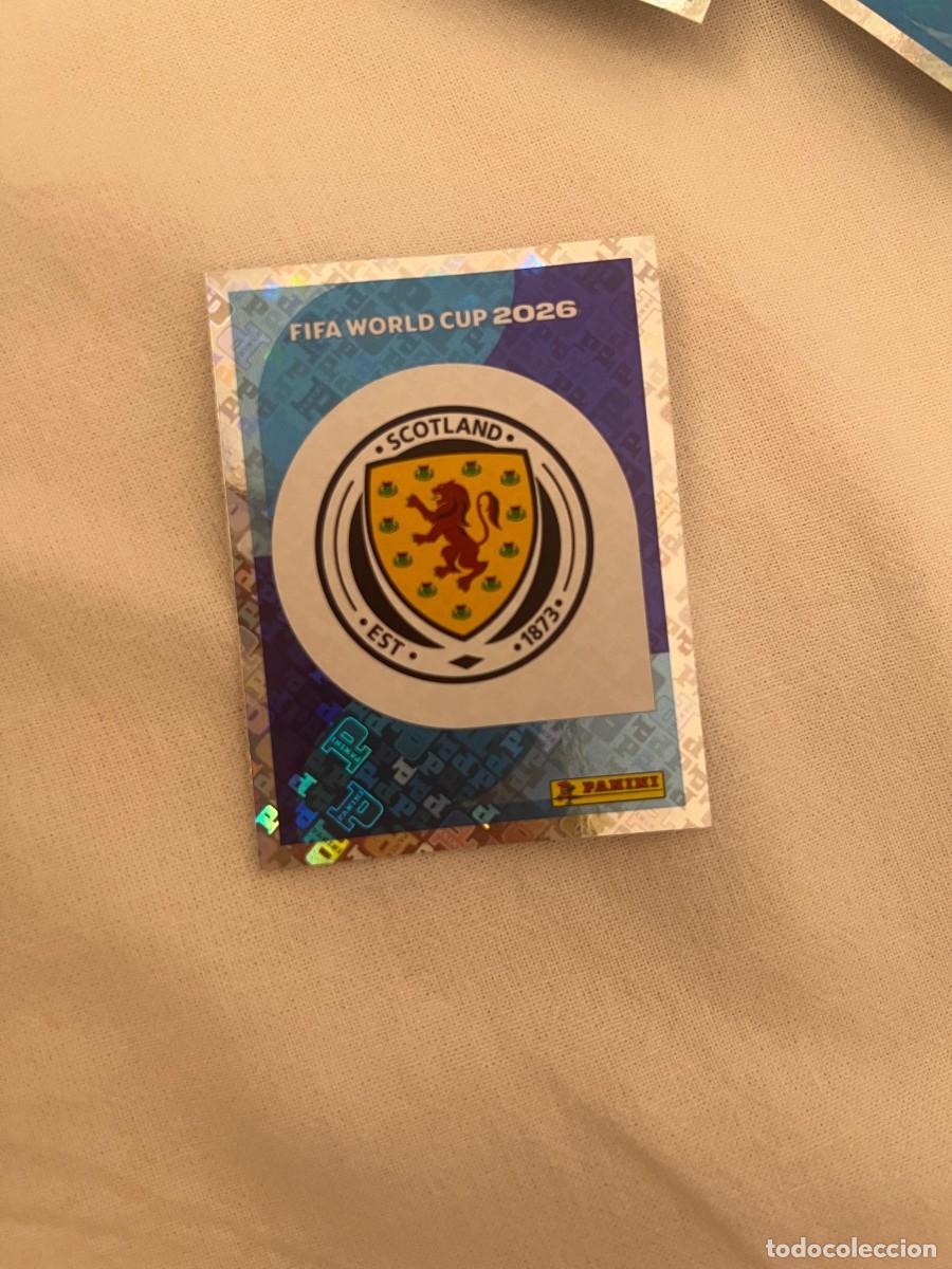 Cromos de f&uacute;tbol: ESCUDO ESCOCIA 1 PANINI MUNDIAL FIFA WORLD CUP 2026 PANINI