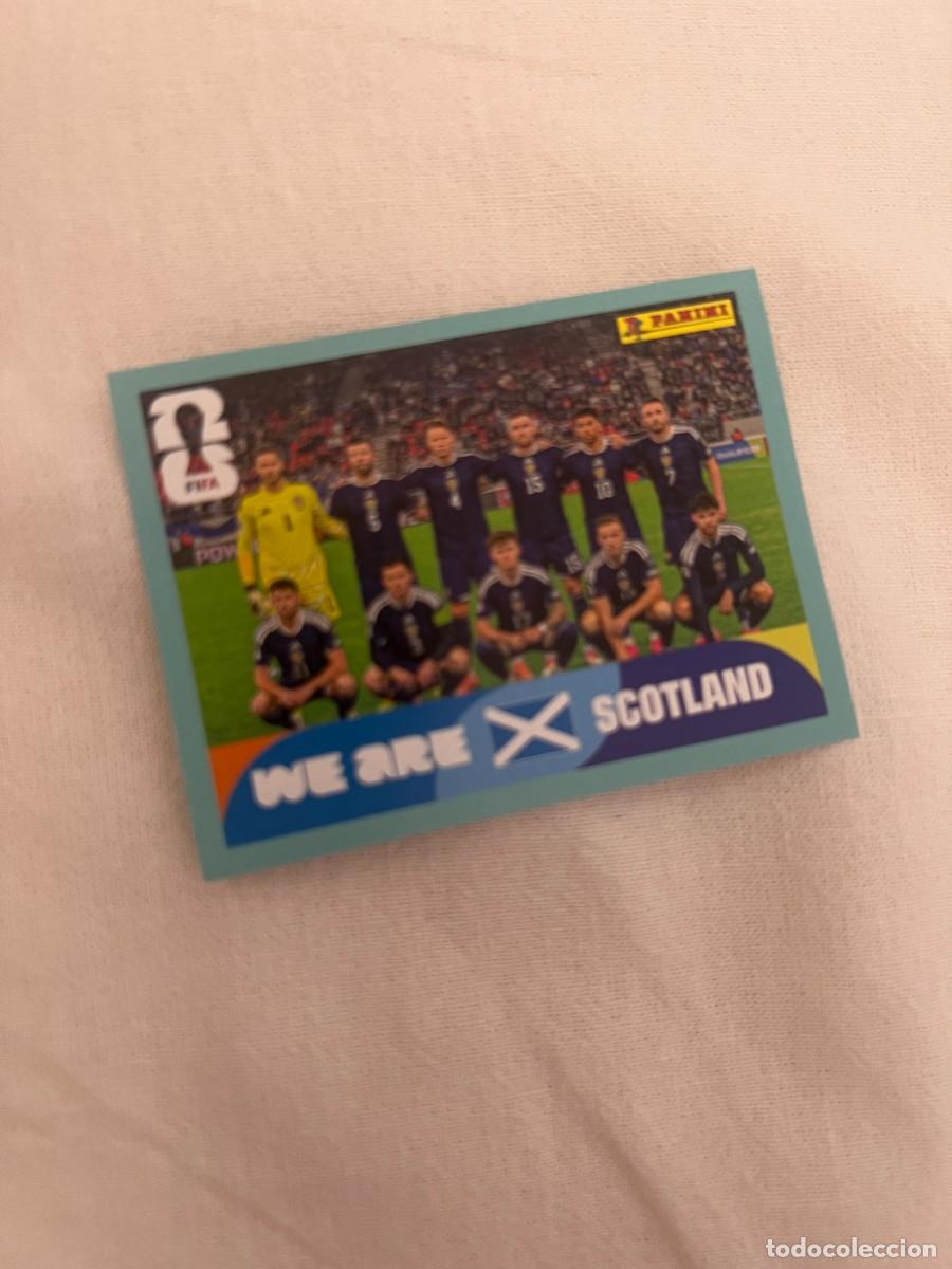 Cromos de f&uacute;tbol: ALINEACI&Oacute;N ESCOCIA 13 PANINI MUNDIAL FIFA WORLD CUP 2026 PANINI