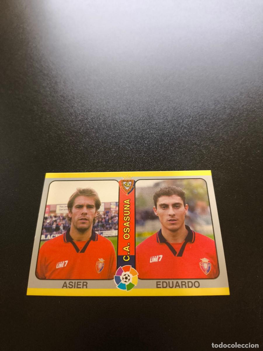 Cromos de f&uacute;tbol: 194 Asier / Eduardo OSASUNA MUNDICROMO LIGA FUTBOL TOTAL 1994 1995 94 95 NO PANINI LIGA ESTE
