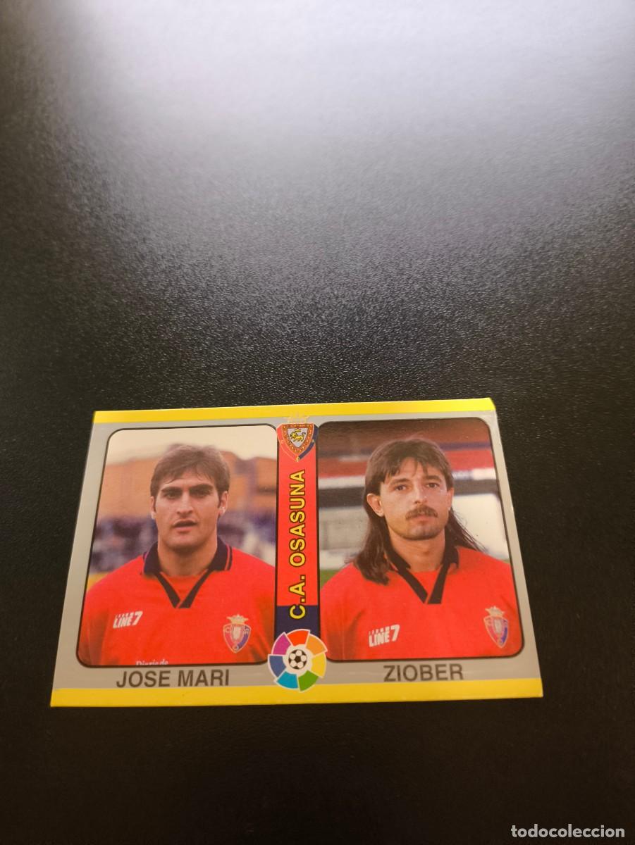 Cromos de f&uacute;tbol: 197 Jose Mari / Ziober OSASUNA MUNDICROMO LIGA FUTBOL TOTAL 1994 1995 94 95 NO PANINI LIGA ESTE
