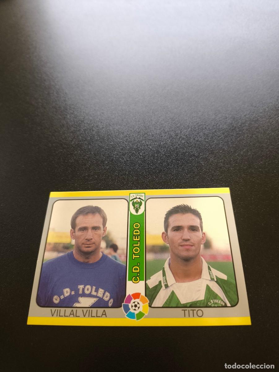 Cromos de f&uacute;tbol: 199 Villalvilla / Tito TOLEDO MUNDICROMO LIGA FUTBOL TOTAL 1994 1995 94 95 NO PANINI LIGA ESTE