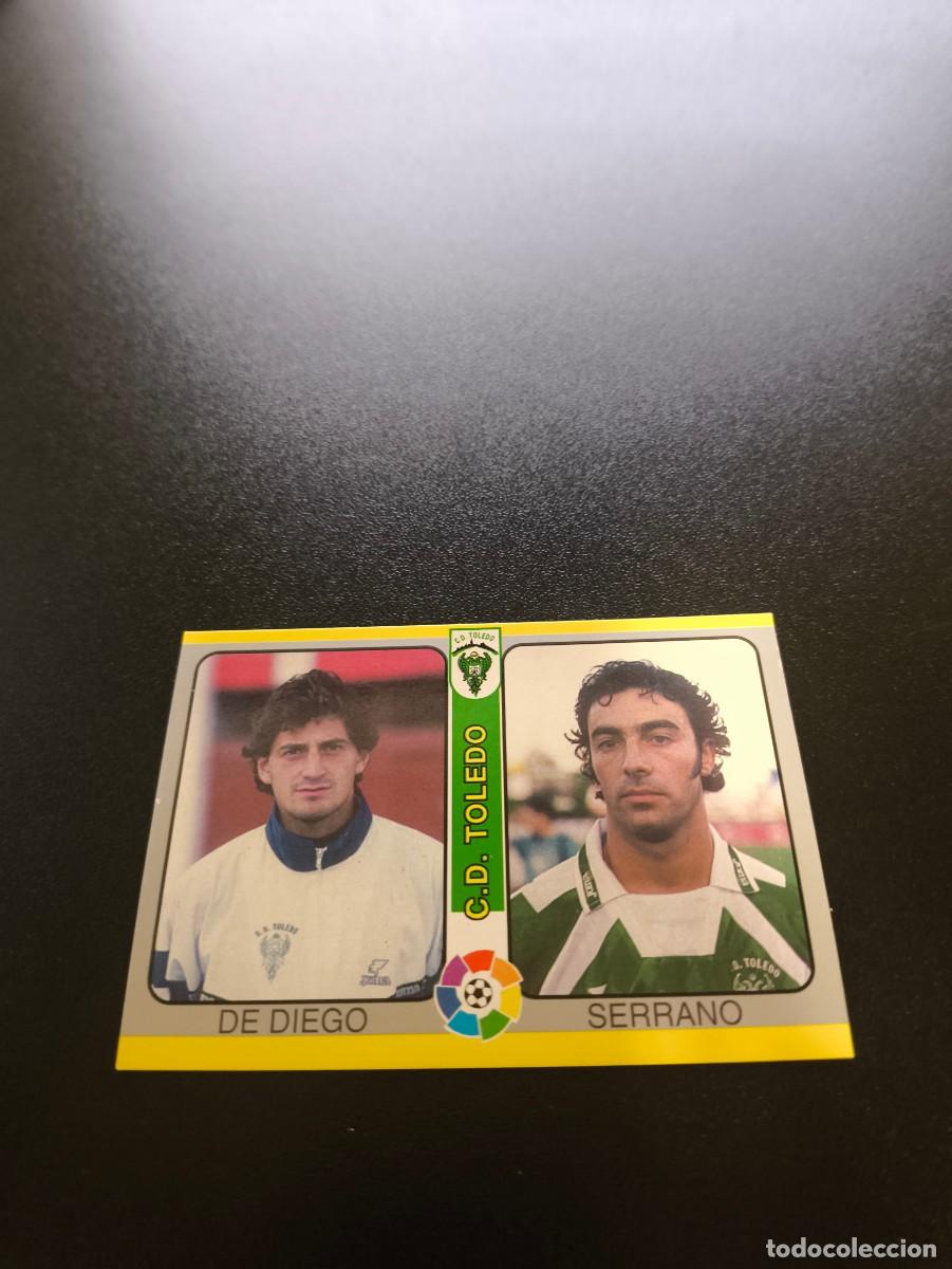 Cromos de f&uacute;tbol: 204 De Diego / Serrano TOLEDO MUNDICROMO LIGA FUTBOL TOTAL 1994 1995 94 95 NO PANINI LIGA ESTE